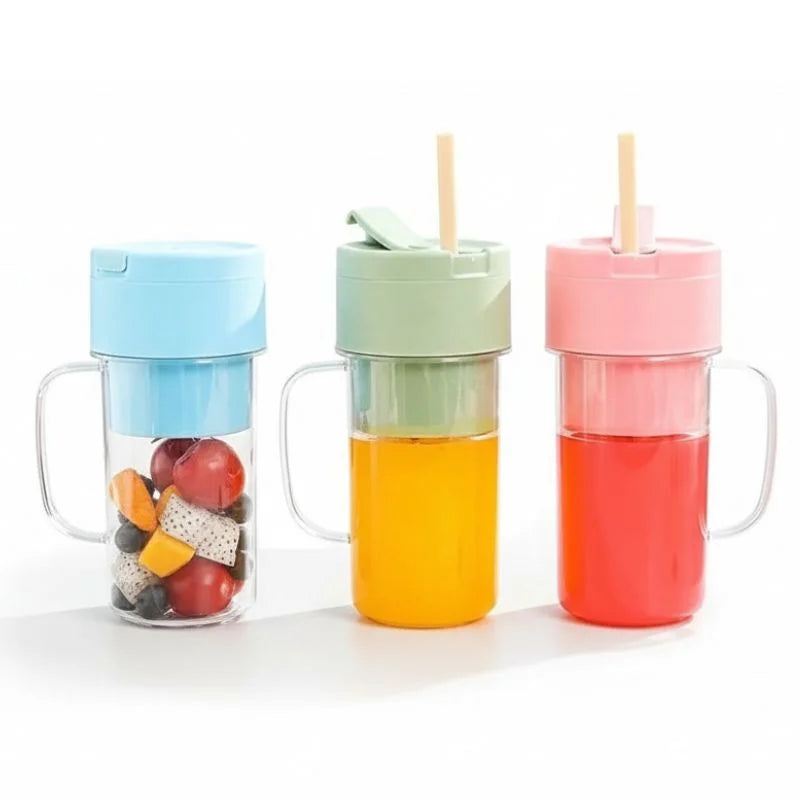 Portable USB Rechargeable Blender | 6 Blade Smoothie & Juice Maker